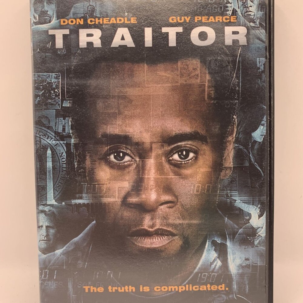 Traitor DVD Movie Widescreen Rated PG-13 Anchor Bay Don Cheadle Guy Pearce
